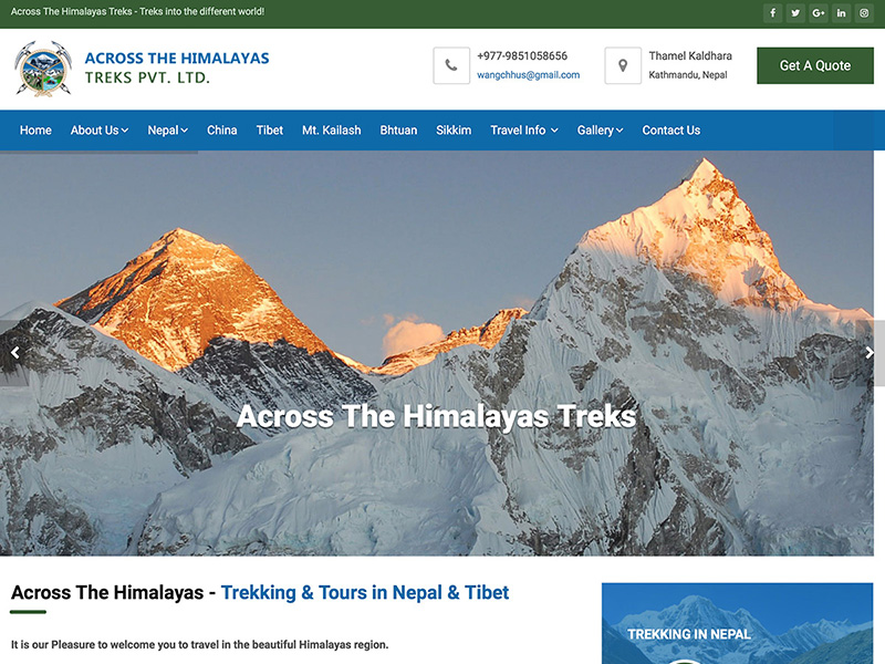 Across The Himalayas