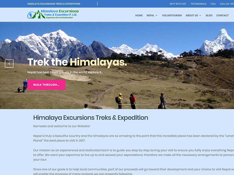 Himalaya Excursions Treks