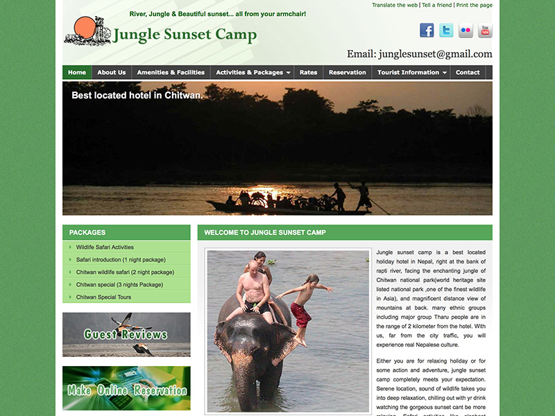 Jungle Sunset Camp